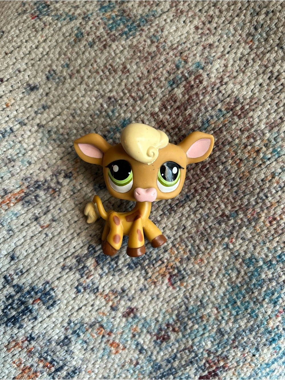 LPS Littlest Pet Shop Brown Cow #1833